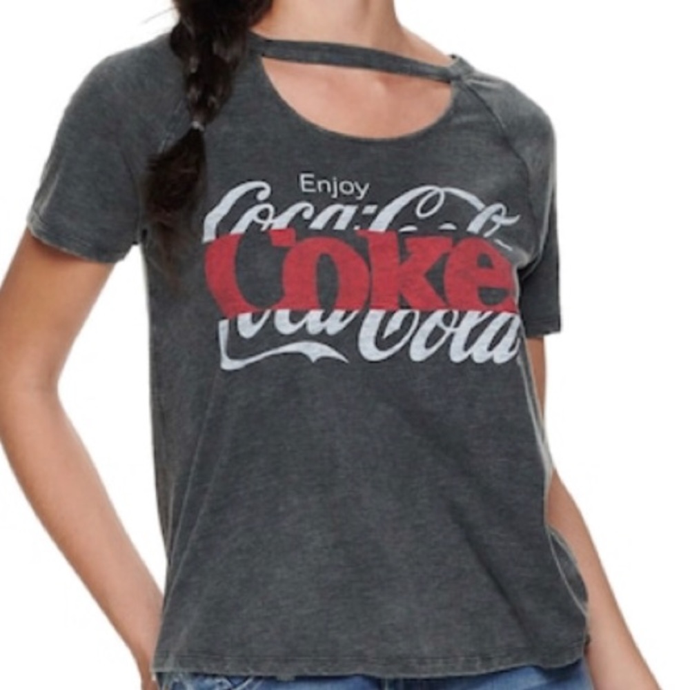 NWT Cut Out Coke T-shirt